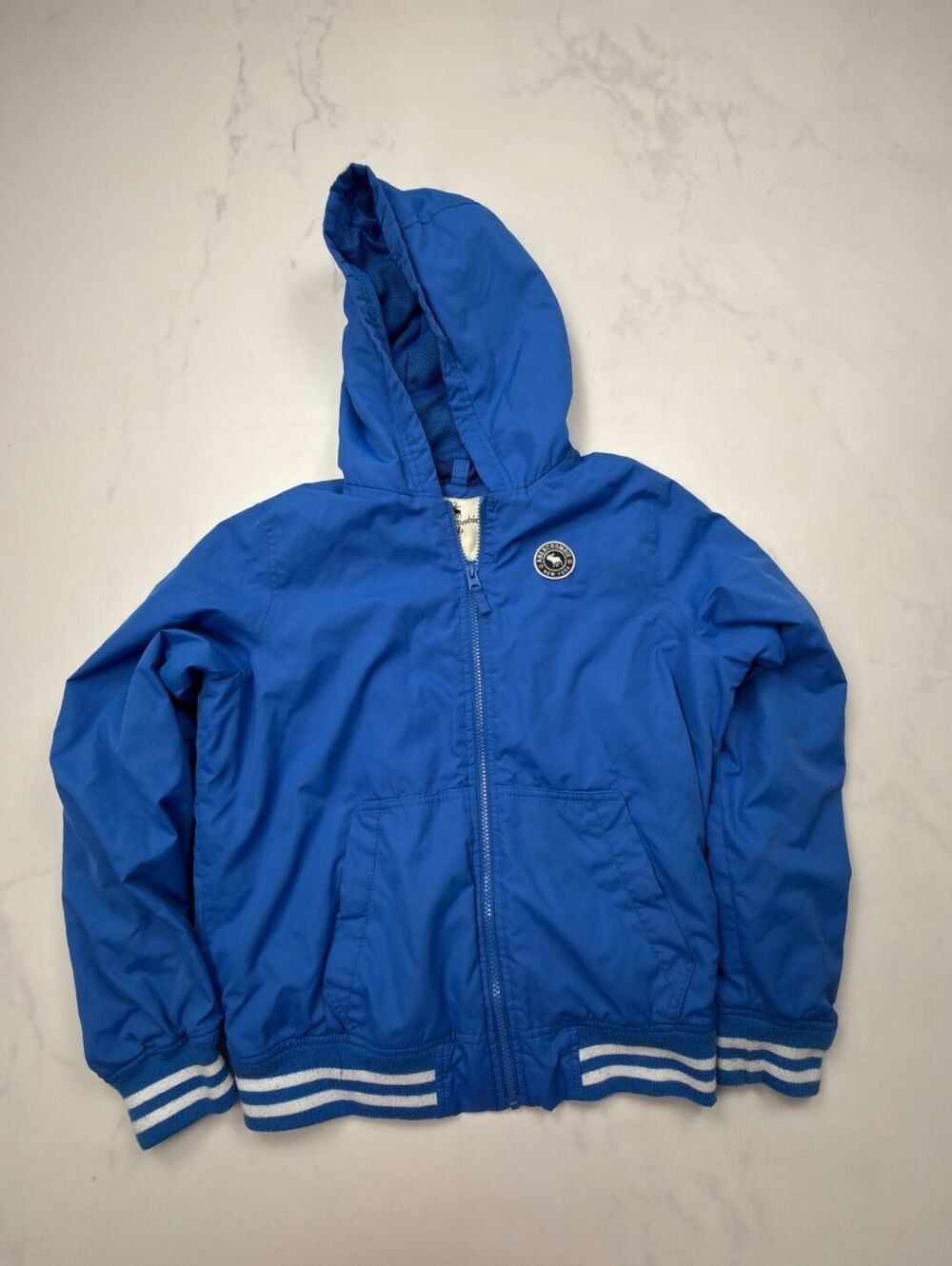 Abercrombie Kids Blue Jacket 2010s Classic Style - Boys 15/16